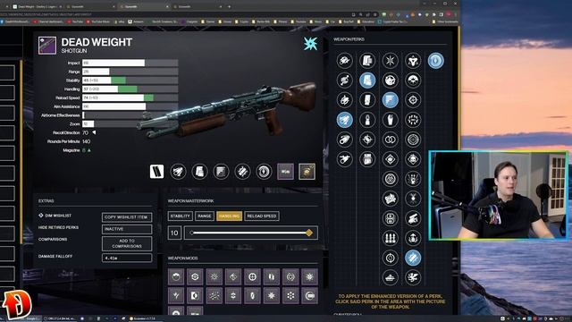 DEAD WEIGHT GOD ROLL GUIDE!!! Gambit Shotgun - Destiny 2 Season of the Haunted смотреть онлайн