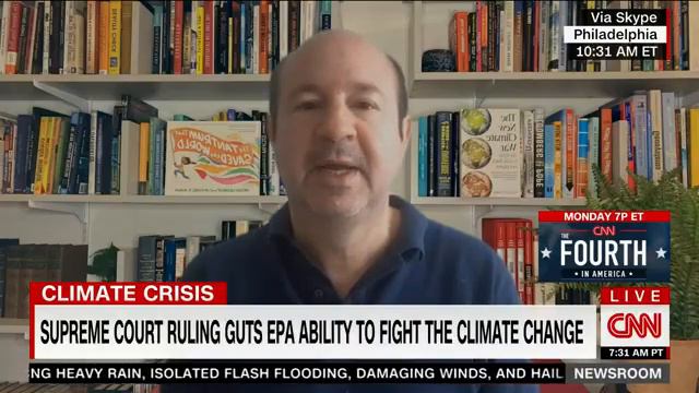 Michael Mann on CNN Talking About SCOTUS decision Undermining EPA Climate Policies (Jul 2 2022) смотреть онлайн