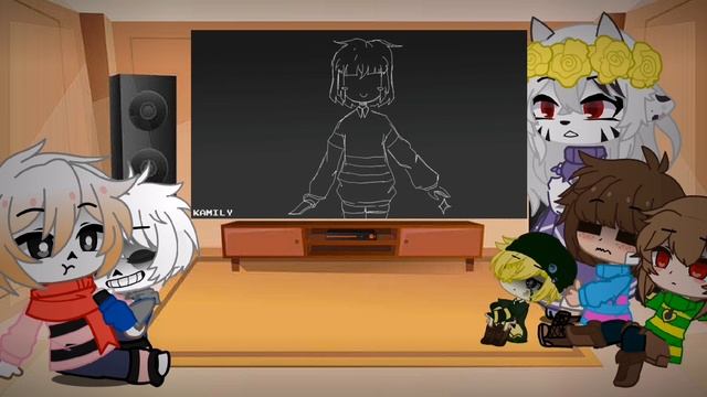 ❤️//Undertale reacciona a memes//❤️ (Gacha Club) смотреть онлайн