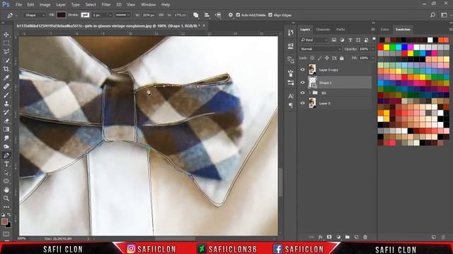 [ Photoshop tutorial ] Vector Vexel Potrait - Part 1 LINE ART смотреть онлайн