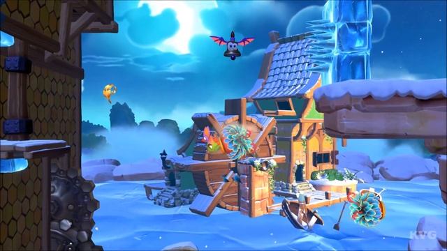 Yooka-Laylee and the Impossible Lair - Walkthrough - Part 21 - Cliffside Quest Cold HD смотреть онлайн
