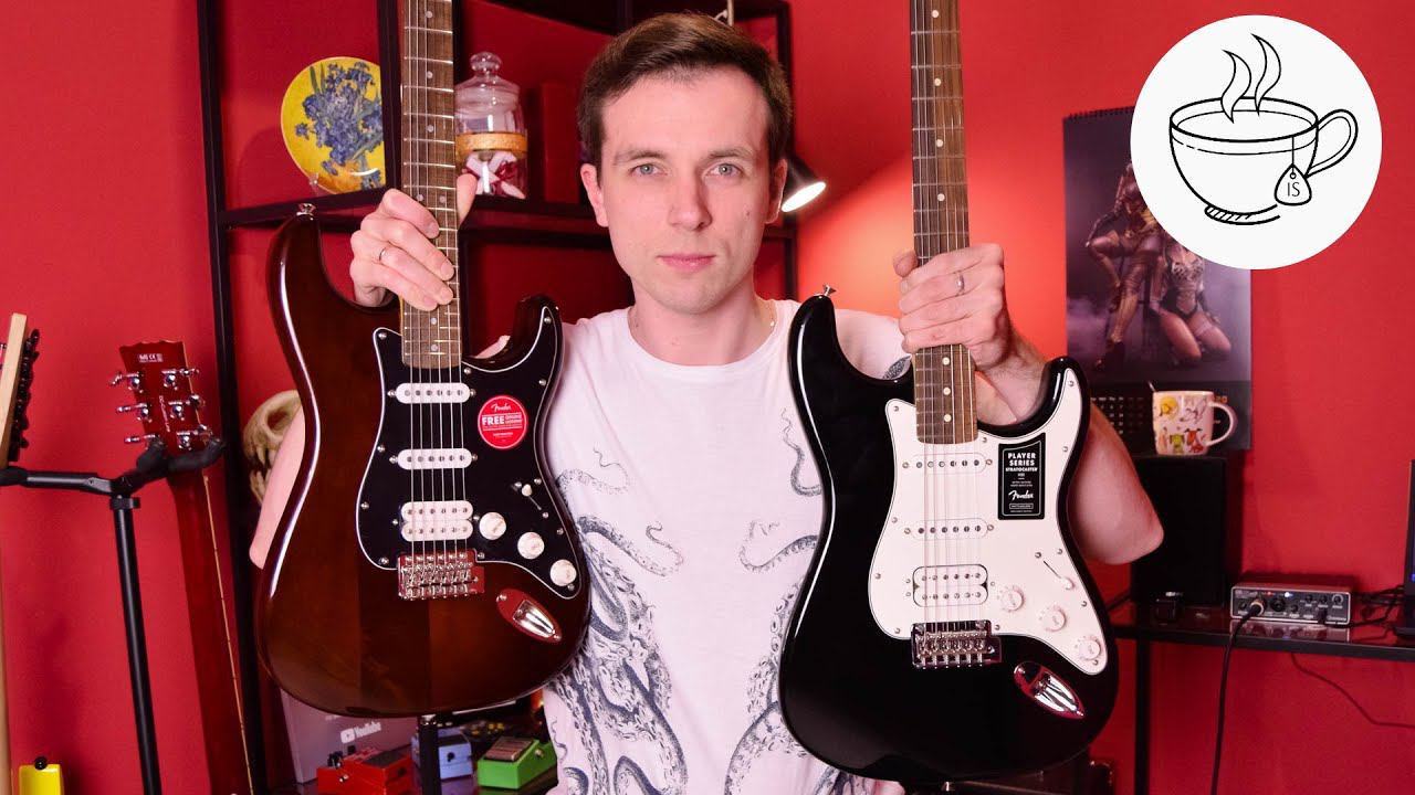 SQUIER CLASSIC VIBE VS FENDER PLAYER! ТОПОВЫЙ КИТАЙ ПРОТИВ НАЧАЛЬНОГО МЕКСА!!! смотреть онлайн