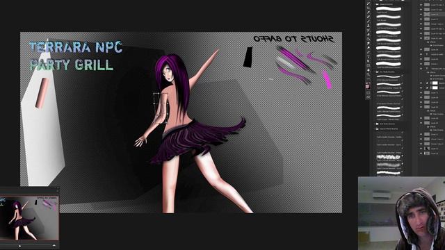 fanart party girl npc terraria смотреть онлайн