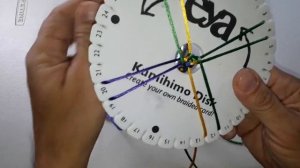 Плетеный браслет Кумихимо.