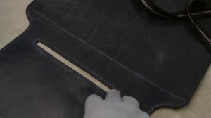 Как выбрать молнию для кожаного изделия? Вшиваем молнию YKK. Zipper for leather products.