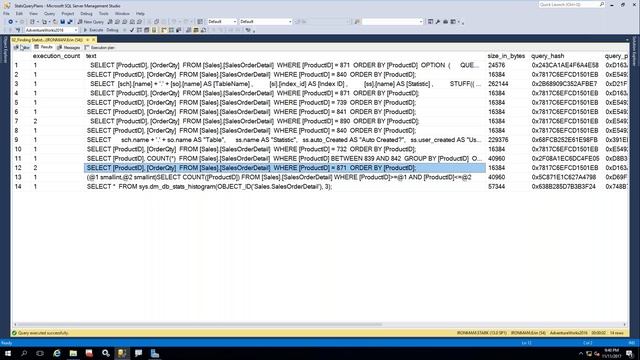 Statistics and Query Plans смотреть онлайн