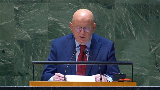 Statement by Amb. Nebenzia on Elimination of unilateral extraterritorial coercive economic measures смотреть онлайн