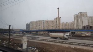 Вид из окна поезда / View from the window of train (2021) 4K