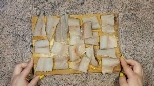 Идеальный кляр для рыбы. Филе минтая в кляре