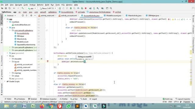 #3. SQLite DB Tutorials- Delete Data SQLite смотреть онлайн