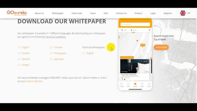 GOeureka - Blockchain Hotel Booking Platform смотреть онлайн