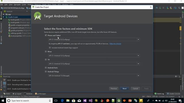 Creating our first Food Menu App to access a JSON API part 5 смотреть онлайн