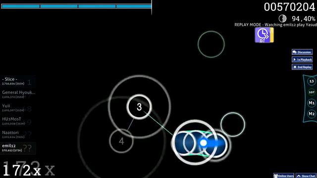 osu! Yasuda Rei - Brand New Day Insane DT смотреть онлайн