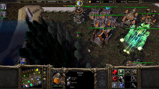 Warcraft 3 Random Team Game (4v4) Undead [Deutsch/German] WC3 Reforged | Full Gameplay смотреть онлайн