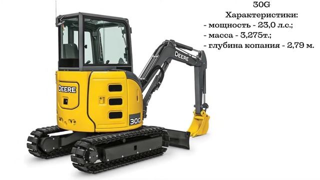 Мини-экскаваторы John Deere смотреть онлайн