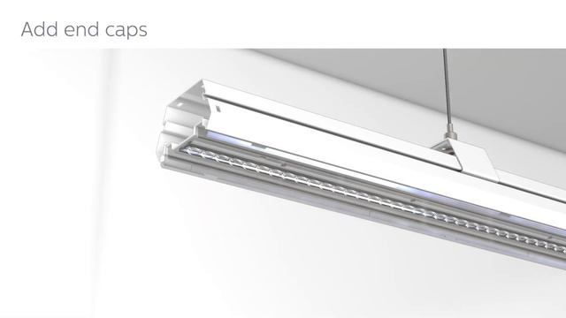 Philips CoreLine Trunking Gen2 installation demonstration смотреть онлайн