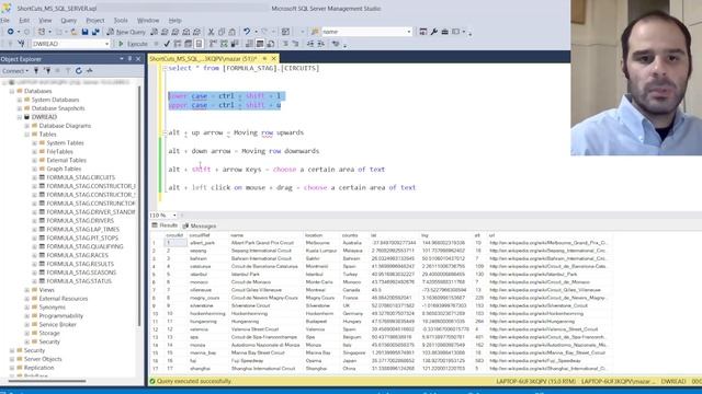 Shortcuts for SQL Server Management Studio смотреть онлайн