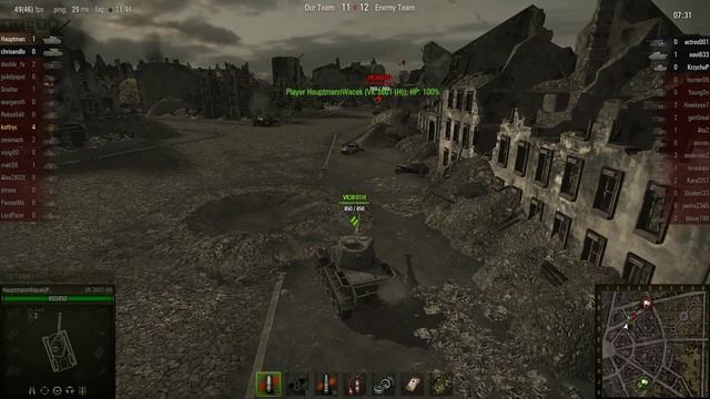 WOT: Ruinberg - VK 3001 (H) - 4 frags смотреть онлайн