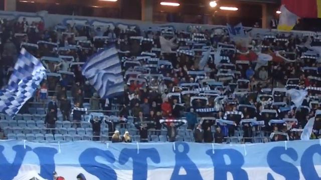 Malmo FF fans singing before game against Metalist смотреть онлайн