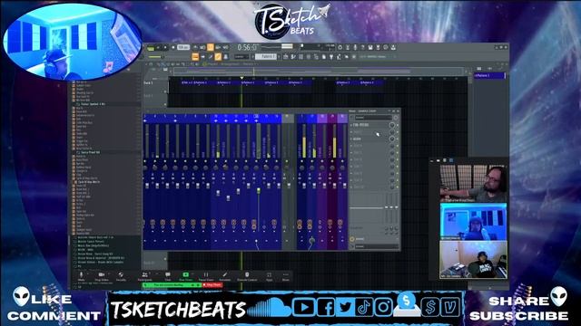 ? SPACESHIP SKETCH-UPS ?EP. 45 LIVE BEAT COLLAB COOKUP #flstudio #tsketchbeats #spaceshipsketchups смотреть онлайн