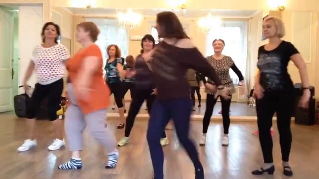 Сальса соло Танцы 40+ видео 1 смотреть онлайн