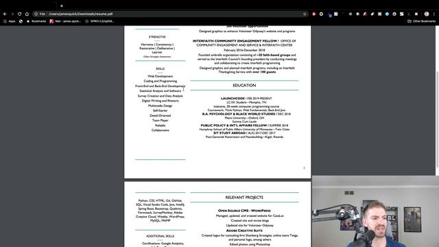 Resume Reviews - Part 1 смотреть онлайн