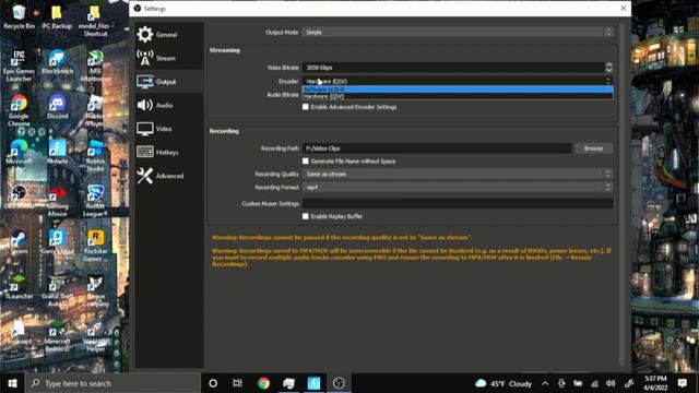 The BEST Low end OBS Settings! [60FPS] смотреть онлайн
