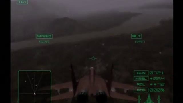 Ace Combat 04: Shattered Skies | Mission 13 - Safe Return | MiG-29 смотреть онлайн