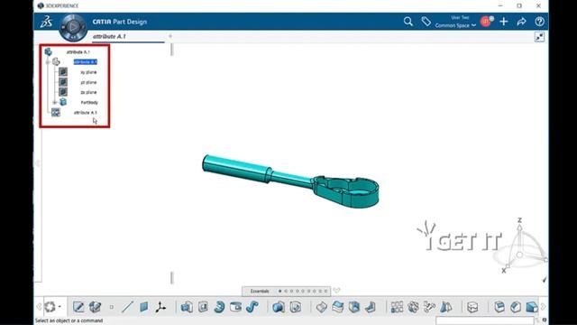 Importing a Drawing File into 3DEXPERIENCE CATIA смотреть онлайн