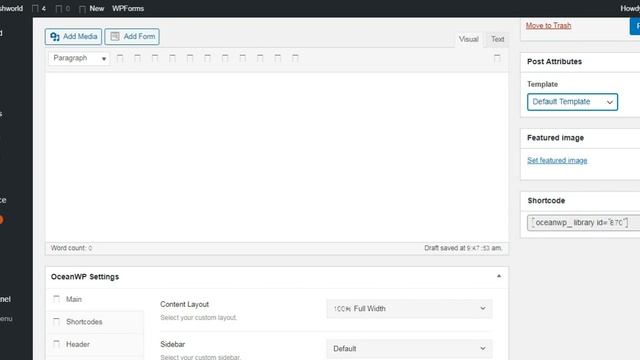 Ocean wp header Customise step- 3 смотреть онлайн