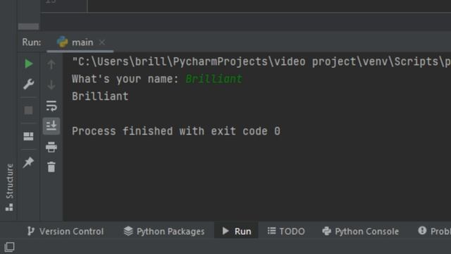 Python Programming Tutorial: Getting User Input смотреть онлайн