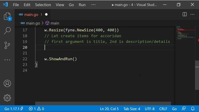 Accordion items - Fyne GUI Golang tutorial 40 смотреть онлайн