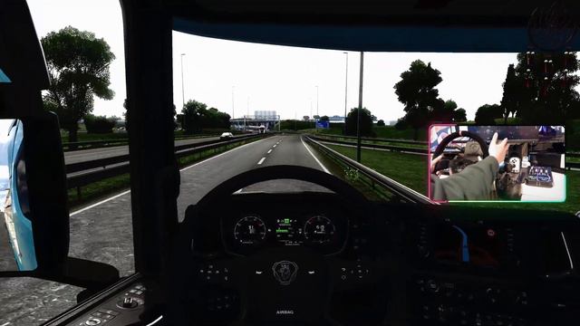 ETS2|4K|SCANIA 540S DC-13 FLATBED PNG/RESHADE|GRONINGEN-ROTTERDAM смотреть онлайн