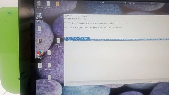 how to get all Active Directory user data via CMD in Excel file смотреть онлайн