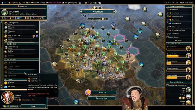 Civilization V: Brave New World Let's Play - Chindia WARS 2! Part 15 смотреть онлайн