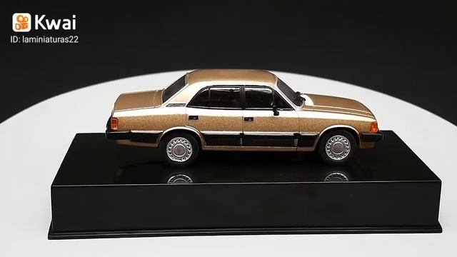 Miniatura Chevrolet Opala Diplomata 1988- Escala 1/43