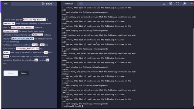 Linux String Substitute (sed) KodeKloud Engineer смотреть онлайн