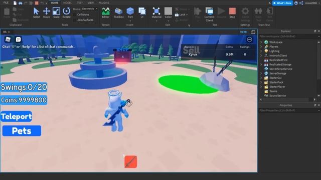 [Pet Multiplier And Pet Equip]How to make a Simulator Game in Roblox Studio [Part 11] смотреть онлайн