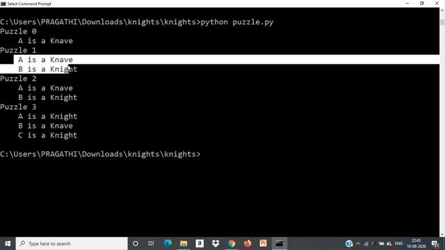 CS50’s Introduction to Artificial Intelligence with Python - Project 1 - Knights смотреть онлайн