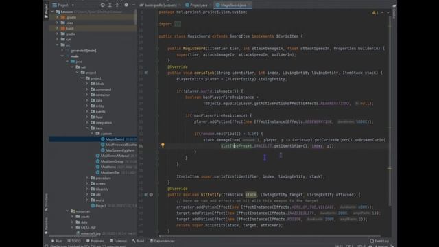 Урок по созданию модов FORGE 1 16 5 #40 Интеграция с Curios API смотреть онлайн