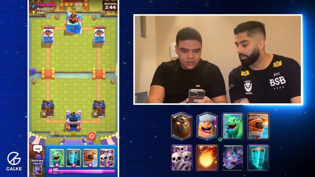 RANDALL ENSINA A USAR DECKS DE LAVA HOUND NO CLASH ROYALE! смотреть онлайн
