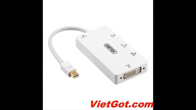 Cáp Mini DisplayPort To HDMI / DVI / VGA Cho Macbook