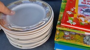 август. Барахолка Киев. Посуда СССР. Шедевры или для нищебродов...?