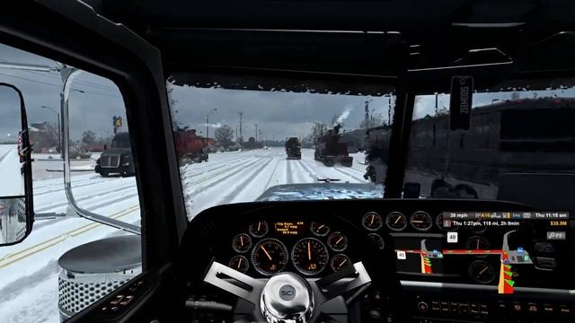 Frosty Mod By: Grimes Mods V4.8 Gifts Run With SCS Peterbilt (ATS Mods) смотреть онлайн
