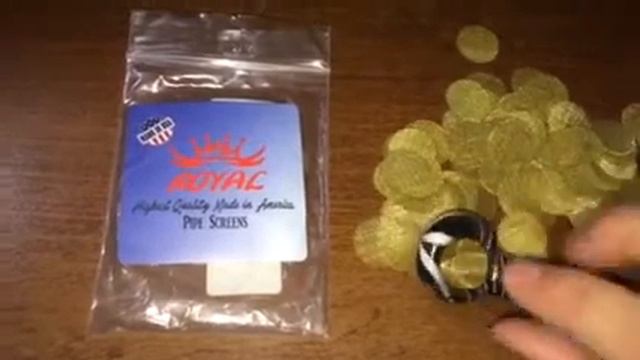 Royal 120 Ct. 3/4 Tobacco Brass Pipe Screens Made In USA Fine Mesh .75 19mm Filters смотреть онлайн