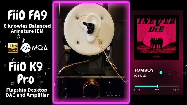 【Sound Demo】FiiO FA9 & FiiO K9 Pro ESS ♪"TOMBOY"_(여자)아이들((G)I-DLE) смотреть онлайн