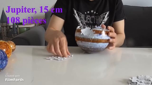 #Puzzle 3D Ravensburger, Le Système Solaire