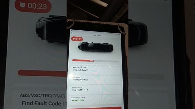 Scanning TOYOTA CAMRY With Launch Thinkdiag Scanner
