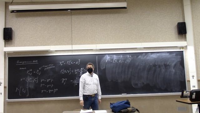 2020 ECE641 - Lecture 34: Intro to Markov Chains смотреть онлайн