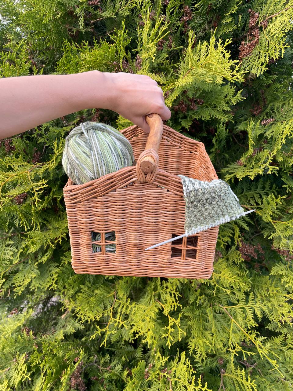 Шарф спицами из секционной пряжи смотреть онлайн